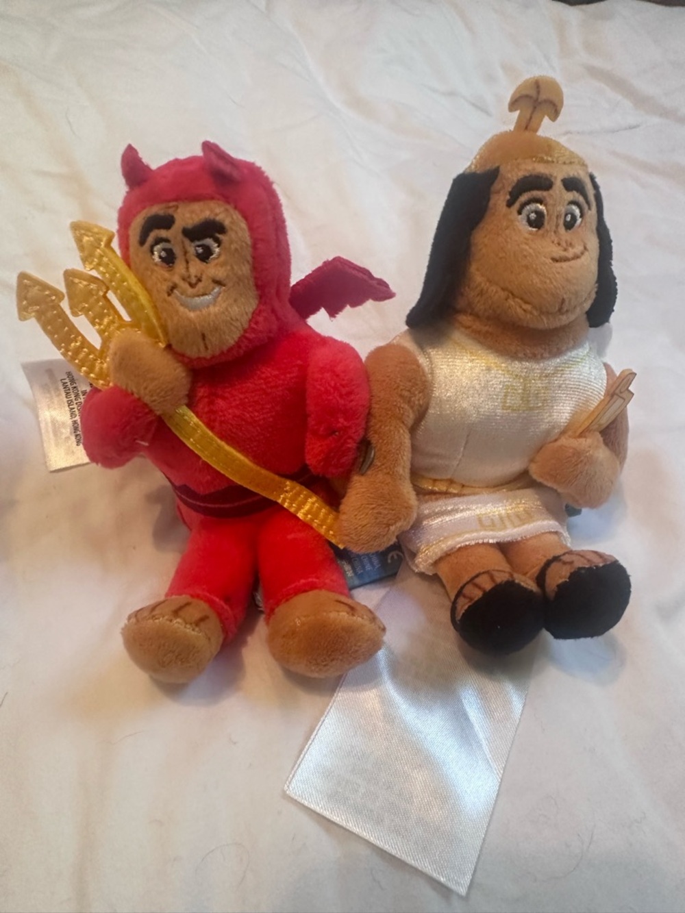 Disney Parks Kronk Emperors New Groove Devil Angel Shoulder Magnet Plush